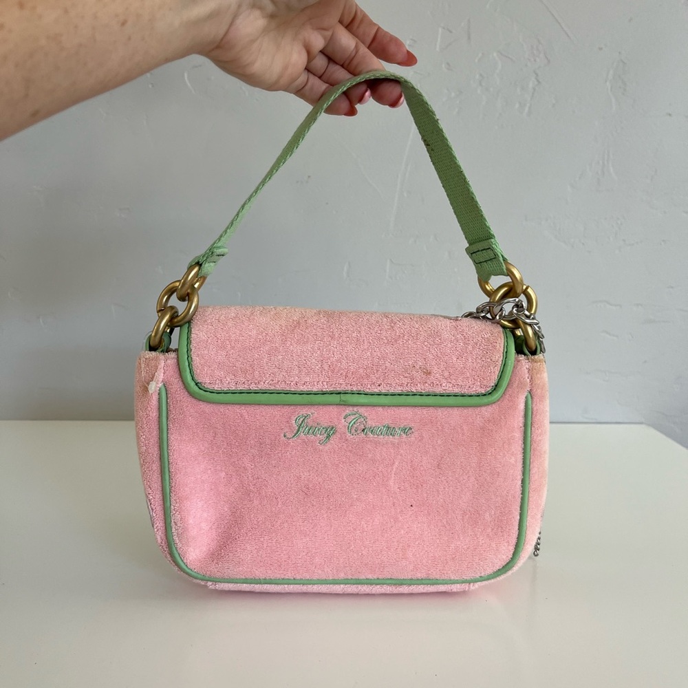 Auth Y2K JUICY COUTURE Terry Cloth Bag - Picture 5 of 15